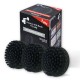 Premium Drill Brush For Professional Cleaning - Ultra Stiff, Black, 13 cm