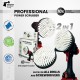 Premium Drill Brush For Professional Cleaning - Extra Soft, White, 15 cm
